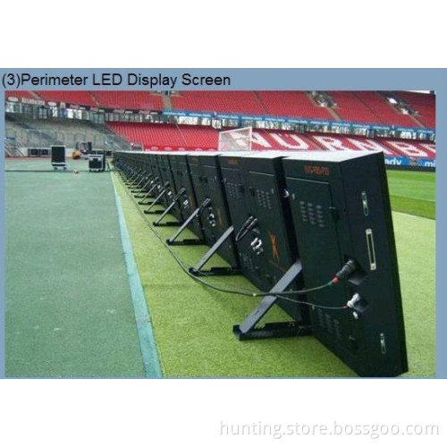 sports stadium perimeter outdoor p10 led advertising display sports arena led screen